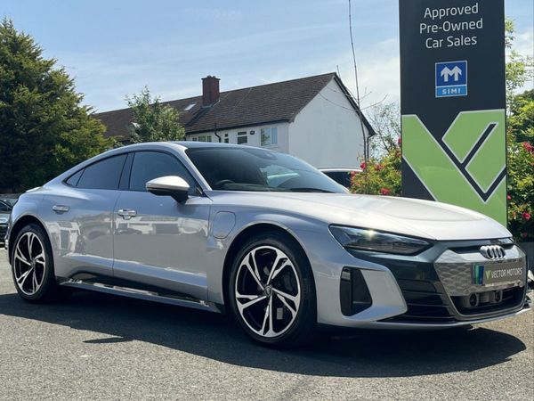 Audi e-tron GT quattro Saloon, Electric, 2023, Silver