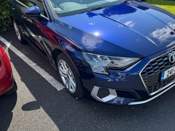 Audi A3 Hatchback, Petrol Plug-in Hybrid, 2024, Blue