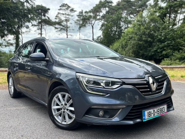 Renault Megane Estate, Diesel, 2018, Grey