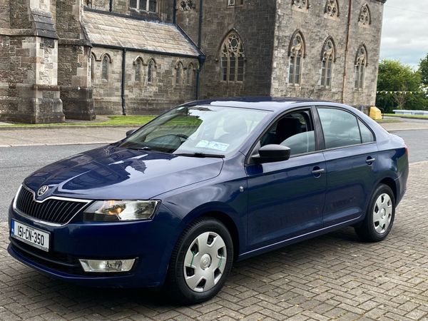 Skoda Rapid Saloon, Diesel, 2015, Blue