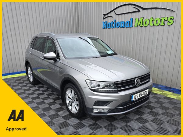 Volkswagen Tiguan SUV, Diesel, 2016, Silver
