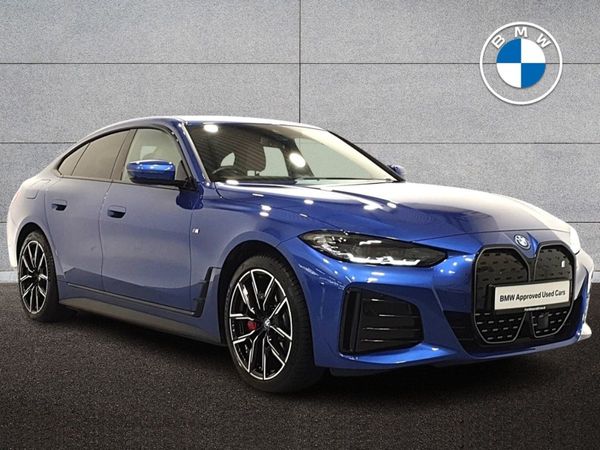 BMW i4 Hatchback, Electric, 2023, Blue