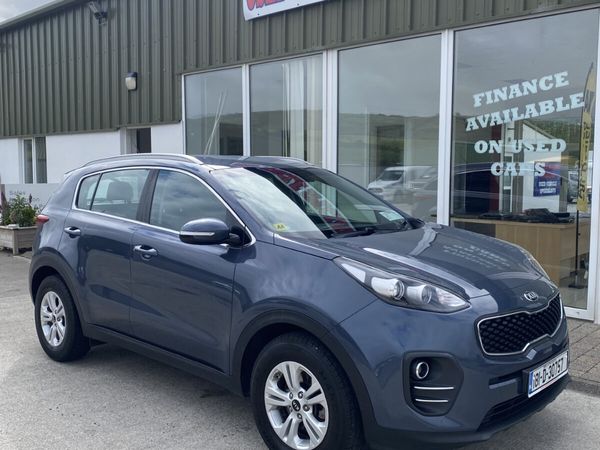Kia Sportage SUV, Diesel, 2018, Blue