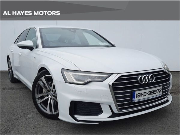 Audi A6 Saloon, Diesel, 2019, White