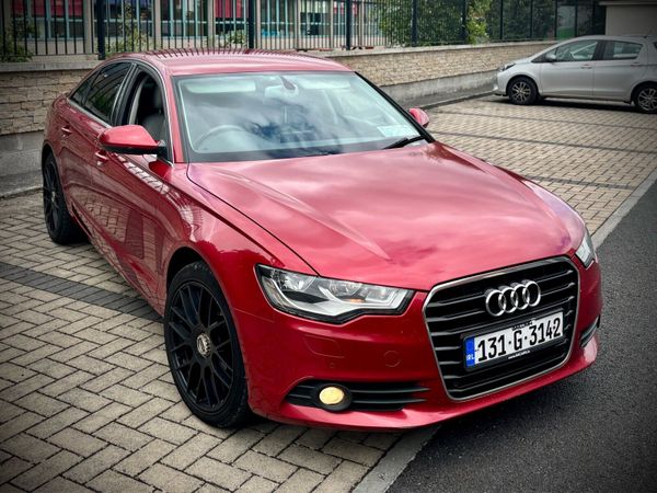 Audi A6 Saloon, Diesel, 2013, Red