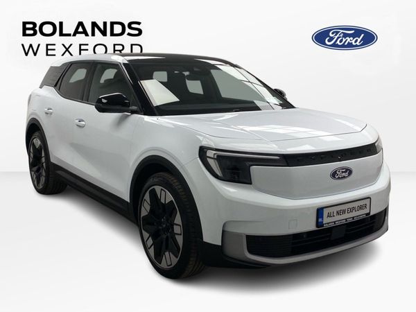 Ford Explorer SUV, Electric, 2025, White