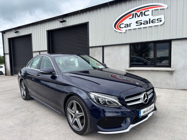 Mercedes-Benz C-Class Saloon, Diesel, 2018, Blue