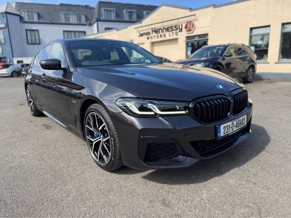 BMW 5-Series Saloon, Petrol Plug-in Hybrid, 2023, Grey