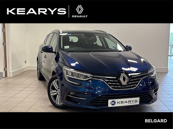 Renault Megane Estate, Petrol Plug-in Hybrid, 2021, Blue