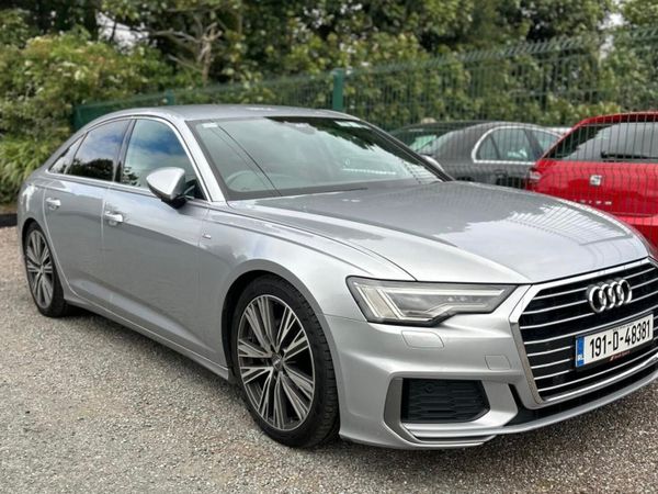 Audi A6 Saloon, Diesel, 2019, Silver