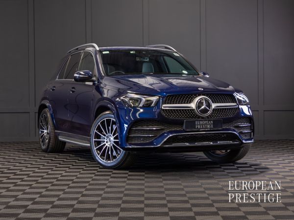 Mercedes-Benz GLE SUV, Diesel Plug-in Hybrid, 2022, Blue