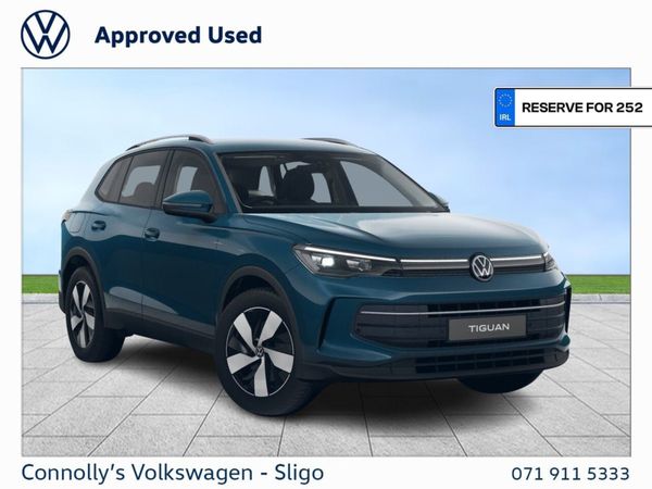 Volkswagen Tiguan SUV, Diesel, 2025, Blue
