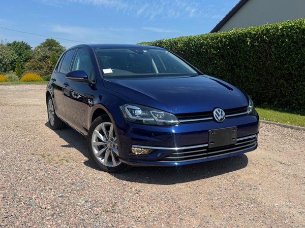 Volkswagen Golf Hatchback, Petrol, 2018, Blue