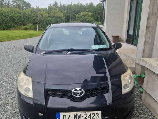 Toyota Auris Hatchback, Petrol, 2007, Black