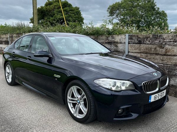 BMW 5-Series Saloon, Diesel, 2016, Black