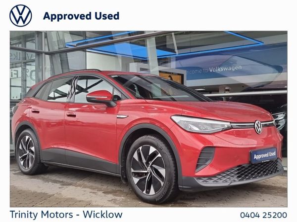 Volkswagen ID.4 SUV, Electric, 2022, Red