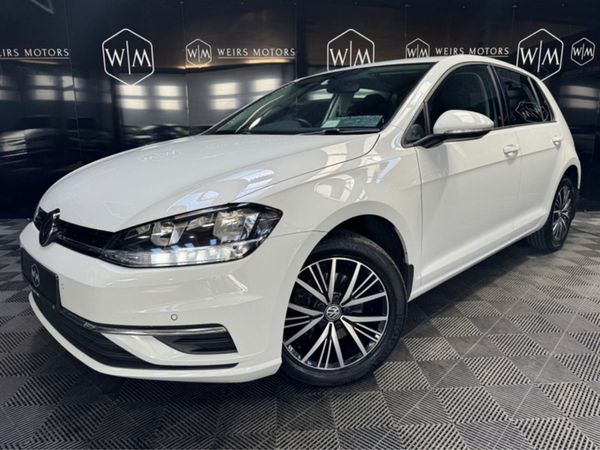 Volkswagen Golf Hatchback, Diesel, 2018, White