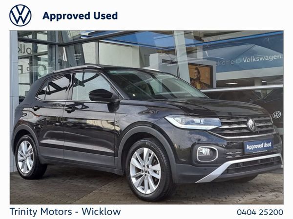 Volkswagen T-Cross SUV, Petrol, 2024, Black