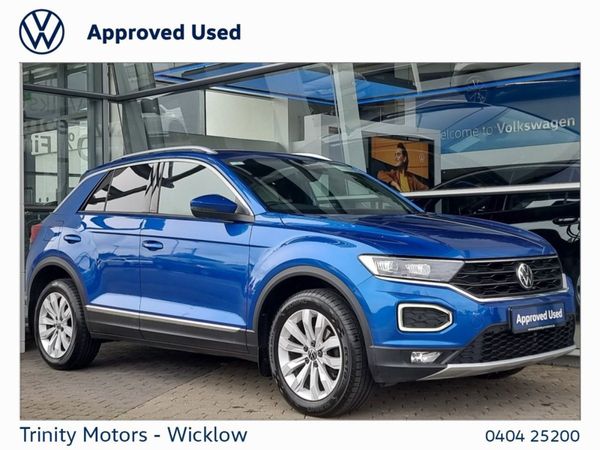 Volkswagen T-Roc SUV, Petrol, 2022, Blue