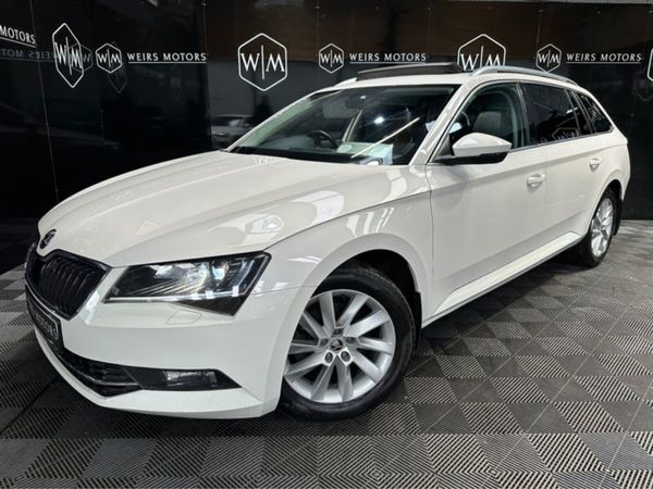 Skoda Superb Estate, Diesel, 2019, White