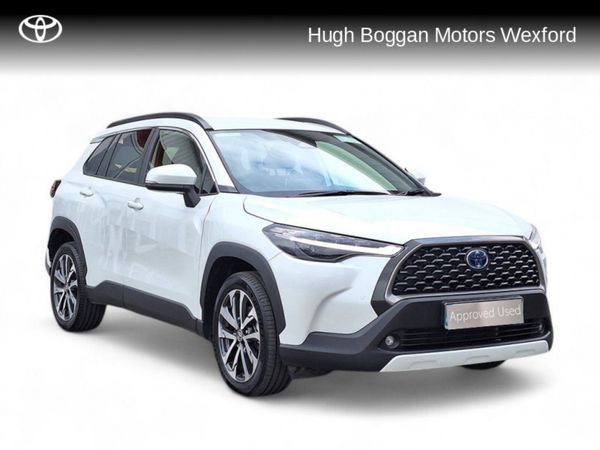 Toyota Corolla Cross Hatchback, Petrol Hybrid, 2024, White