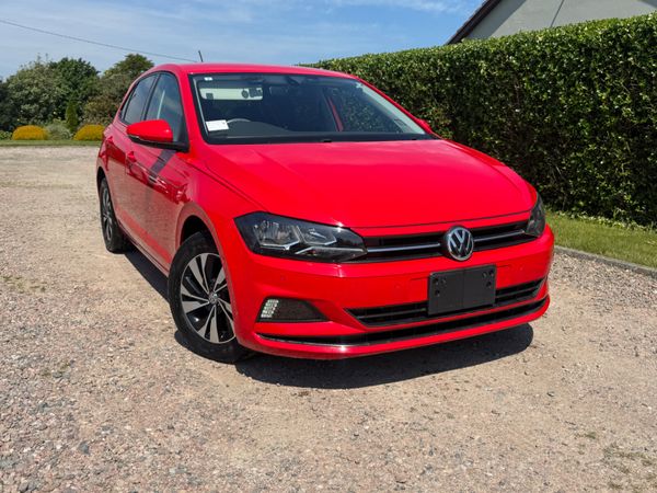 Volkswagen Polo Hatchback, Petrol, 2019, Red