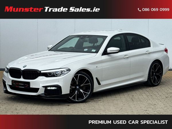BMW 5-Series Saloon, Diesel, 2020, White
