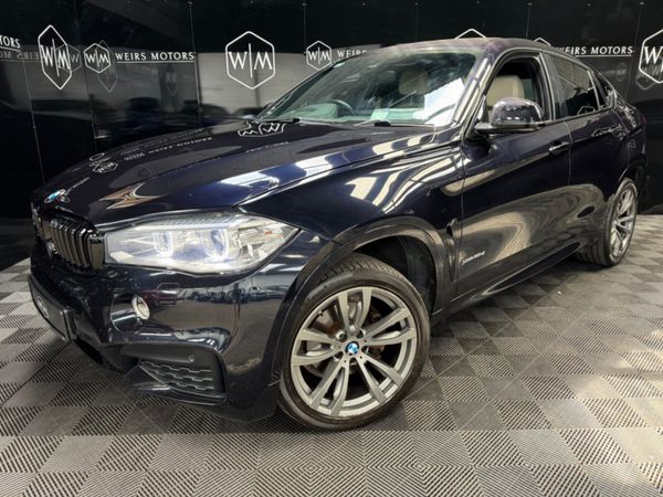 BMW X6 Saloon, Diesel, 2015, Black