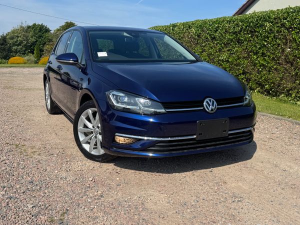 Volkswagen Golf Hatchback, Petrol, 2019, Blue