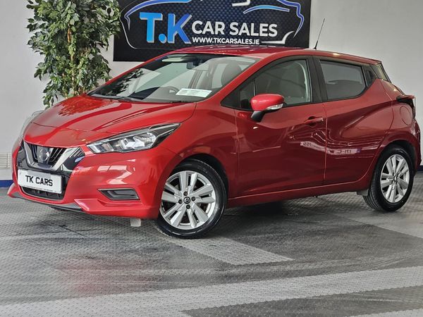 Nissan Micra Hatchback, Petrol, 2021, Red