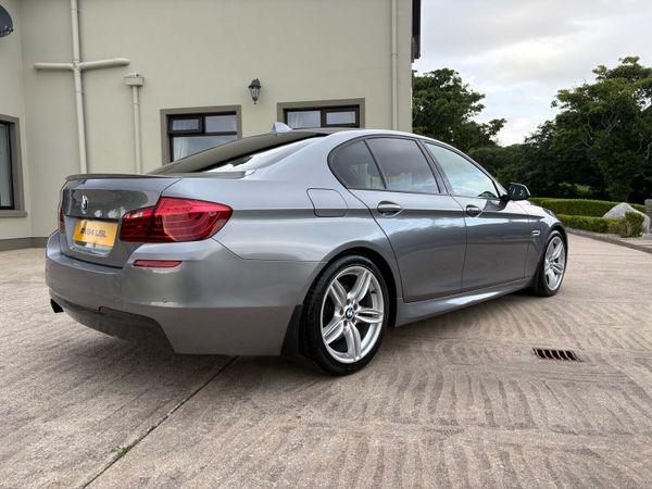 BMW 5-Series Saloon, Diesel, 2014, Grey