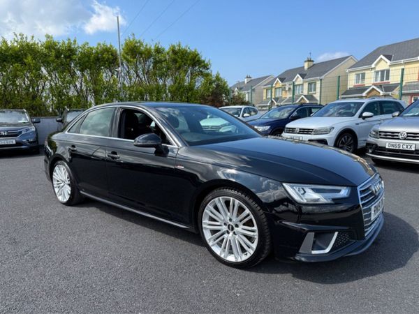 Audi A4 Saloon, Diesel, 2019, Black