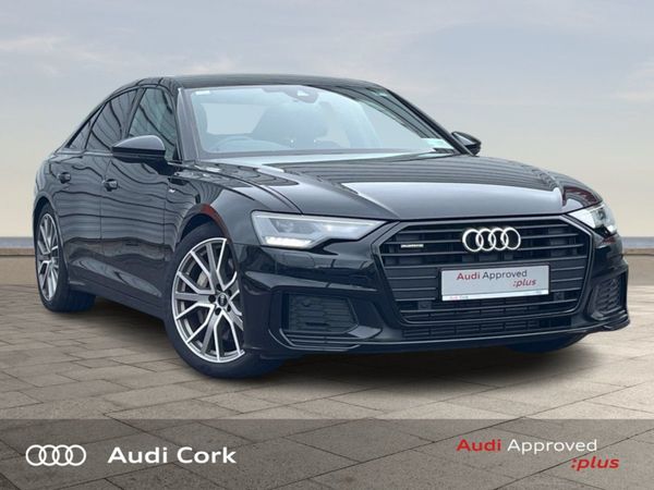 Audi A6 Saloon, Petrol Plug-in Hybrid, 2023, Black