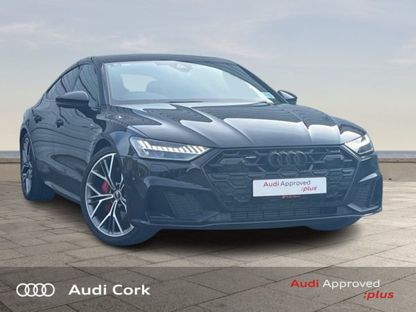 Audi A7 Hatchback, Petrol Plug-in Hybrid, 2024, Black