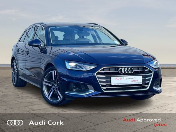 Audi A4 Estate, Petrol, 2022, Blue