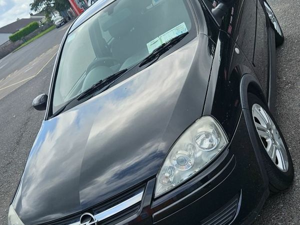 Opel Corsa Hatchback, Petrol, 2006, Black