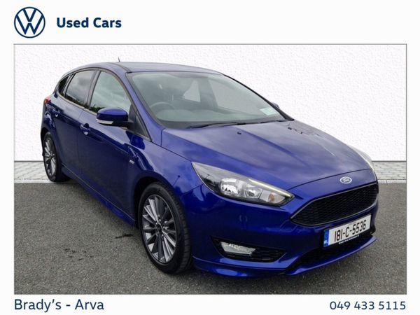 Ford Focus Hatchback, Diesel, 2018, Blue