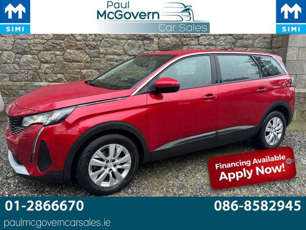 Peugeot 5008 MPV, Diesel, 2021, Red