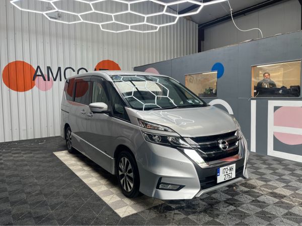 Nissan Serena MPV, Petrol Hybrid, 2017, Silver