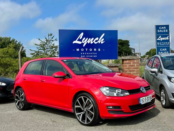 Volkswagen Golf Hatchback, Diesel, 2015, Red