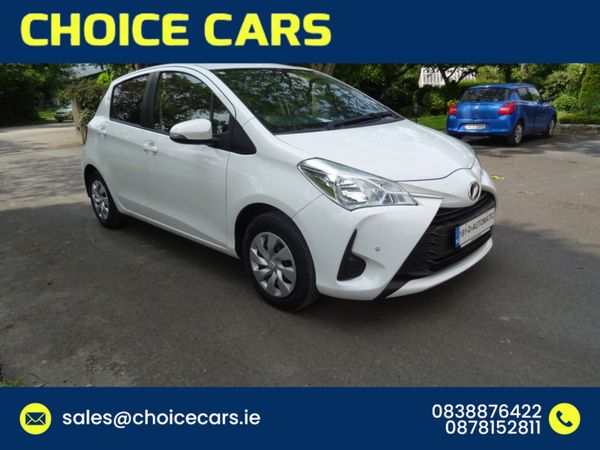 Toyota Yaris Hatchback, Petrol, 2018, White