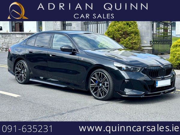 BMW 5-Series Saloon, Petrol Plug-in Hybrid, 2024, Black
