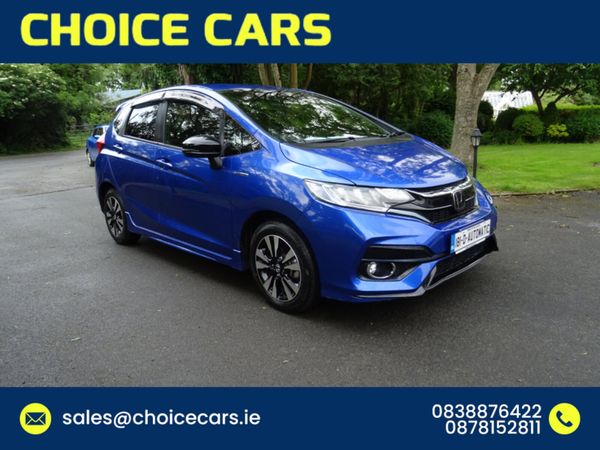 Honda Fit Hatchback, Petrol Hybrid, 2018, Blue