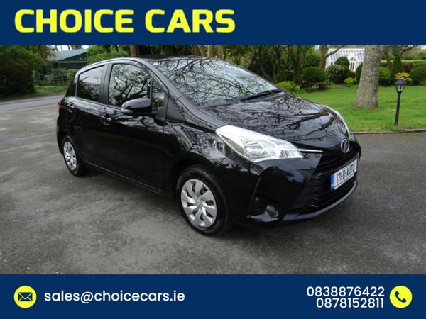 Toyota Yaris Hatchback, Petrol, 2017, Black