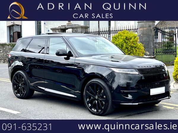 Land Rover Range Rover Sport SUV, Petrol Plug-in Hybrid, 2023, Black