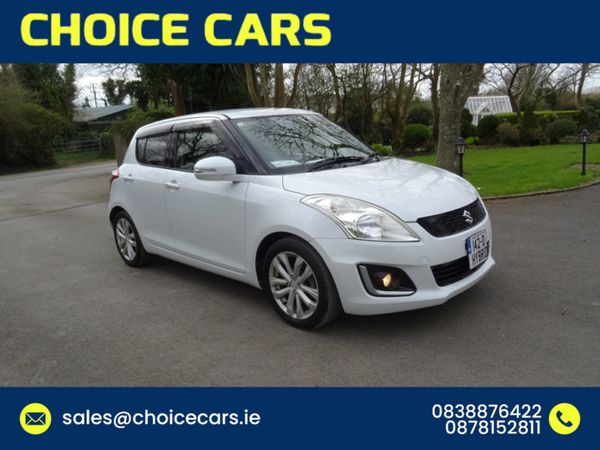 Suzuki Swift Hatchback, Petrol Hybrid, 2014, White