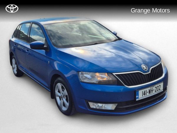 Skoda Rapid Hatchback, Petrol, 2014, Blue