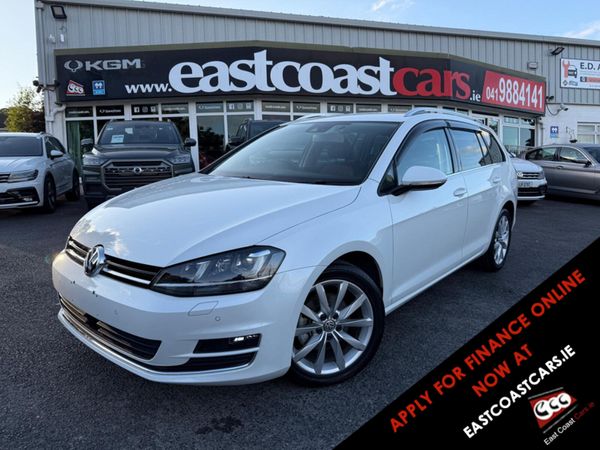 Volkswagen Golf Estate, Petrol, 2014, White