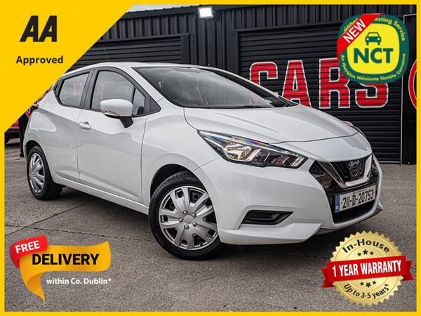 Nissan Micra Hatchback, Petrol, 2021, White