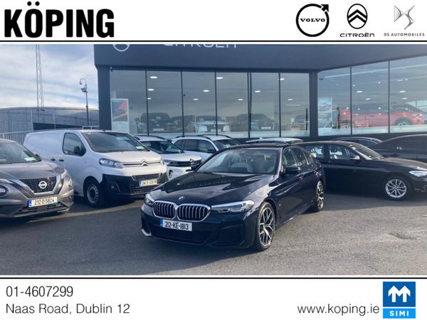 BMW 5-Series Saloon, Diesel, 2021, Black